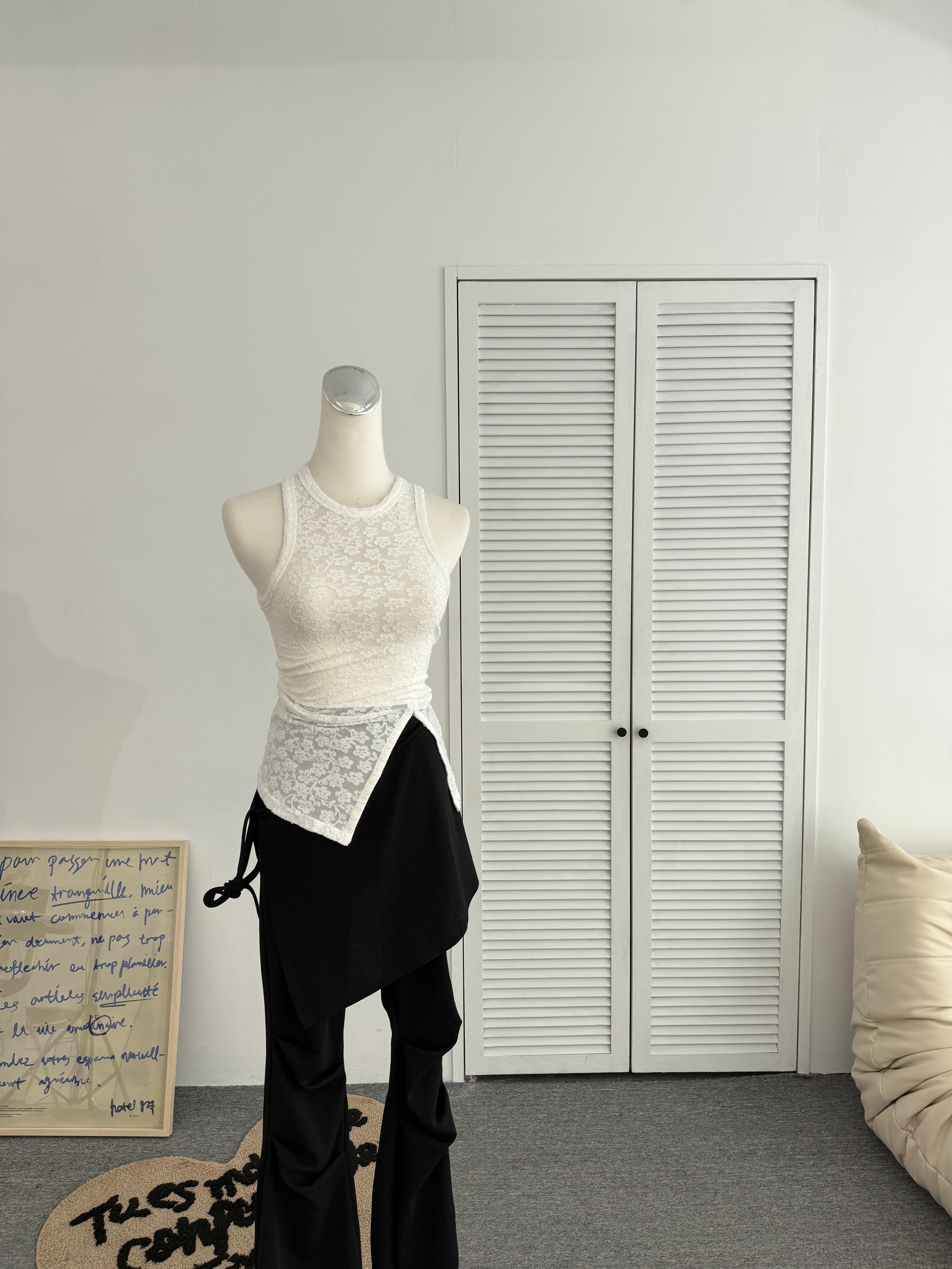 抓皺片裙修身褲 | 梨形身材救星