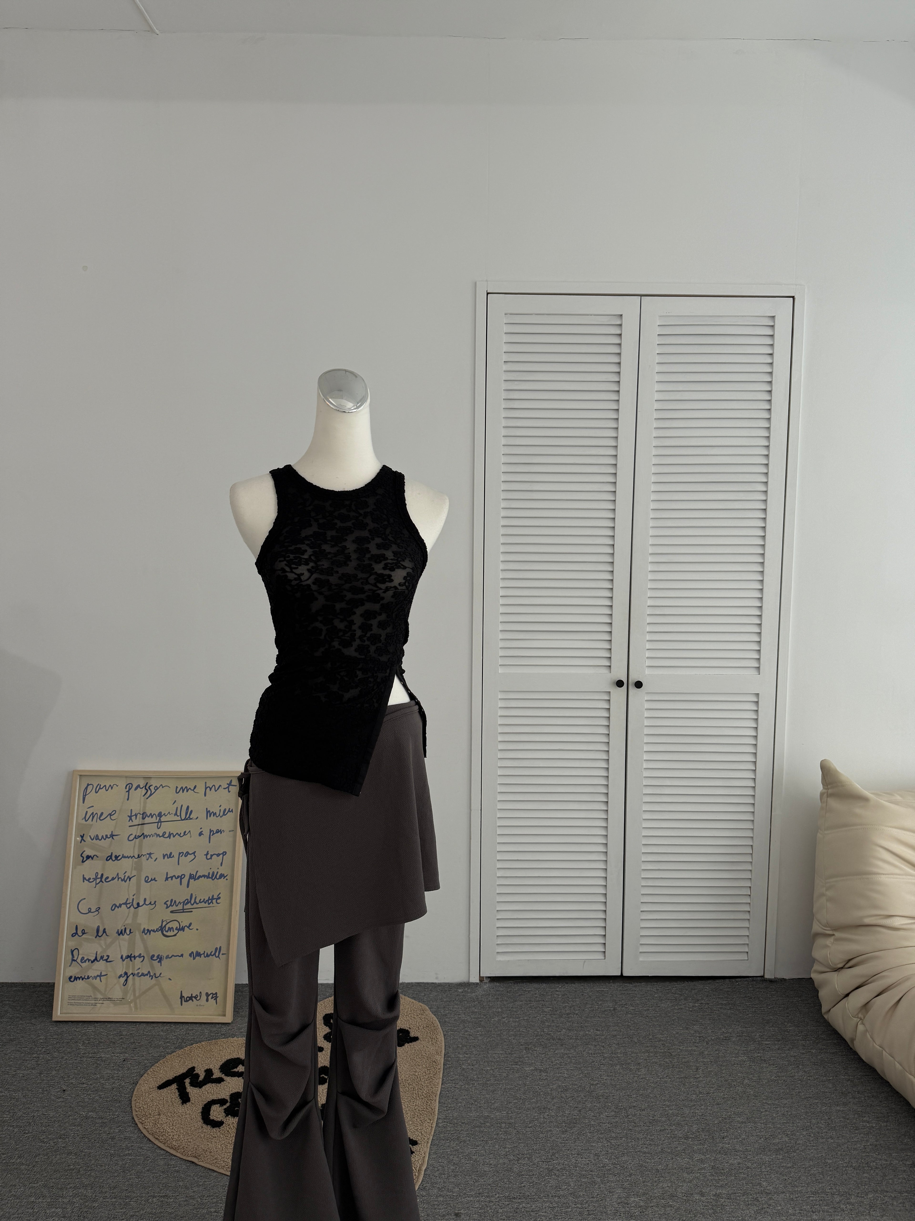 抓皺片裙修身褲 | 梨形身材救星