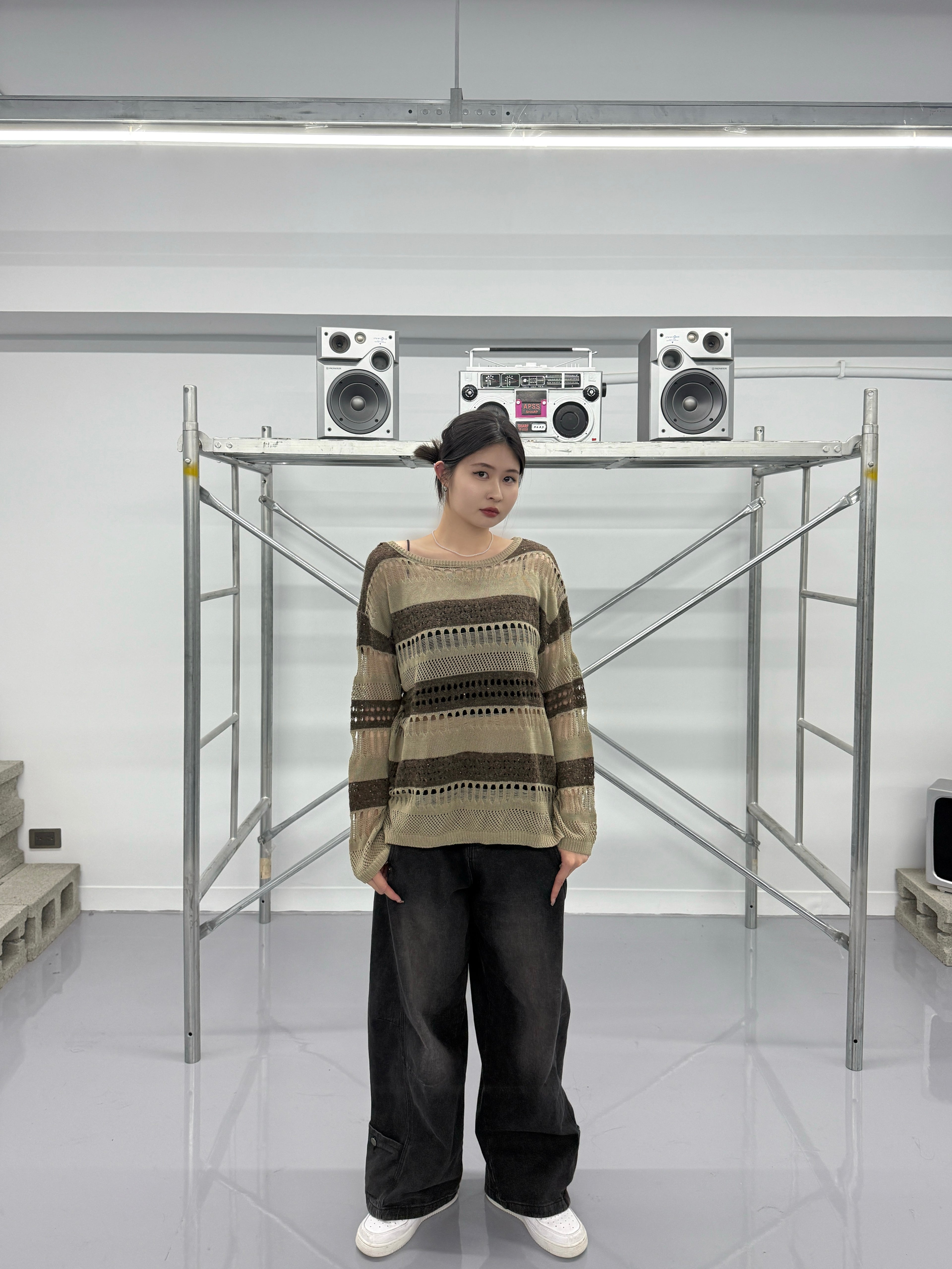 Palm Breeze 針織洞洞衣 可渡假風可韓風