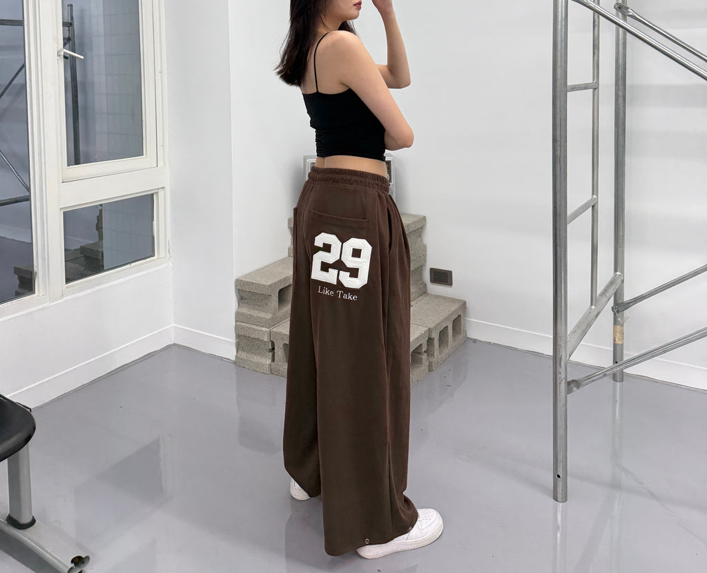 Lucky No.29 落地薄棉褲